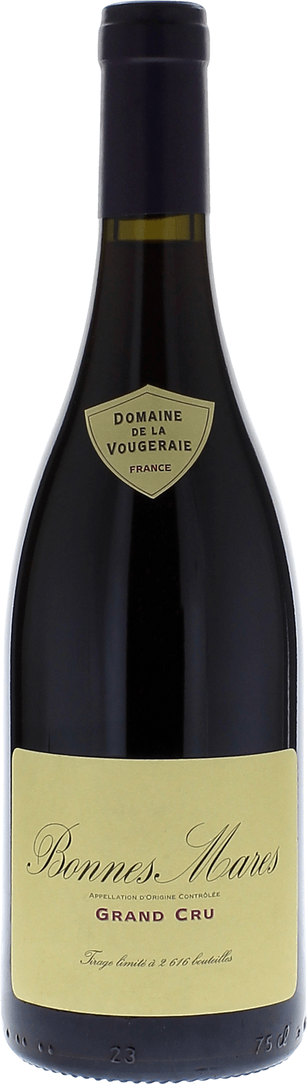 Bonnes mares grand cru 2015 Domaine VOUGERAIE, Bourgogne rouge