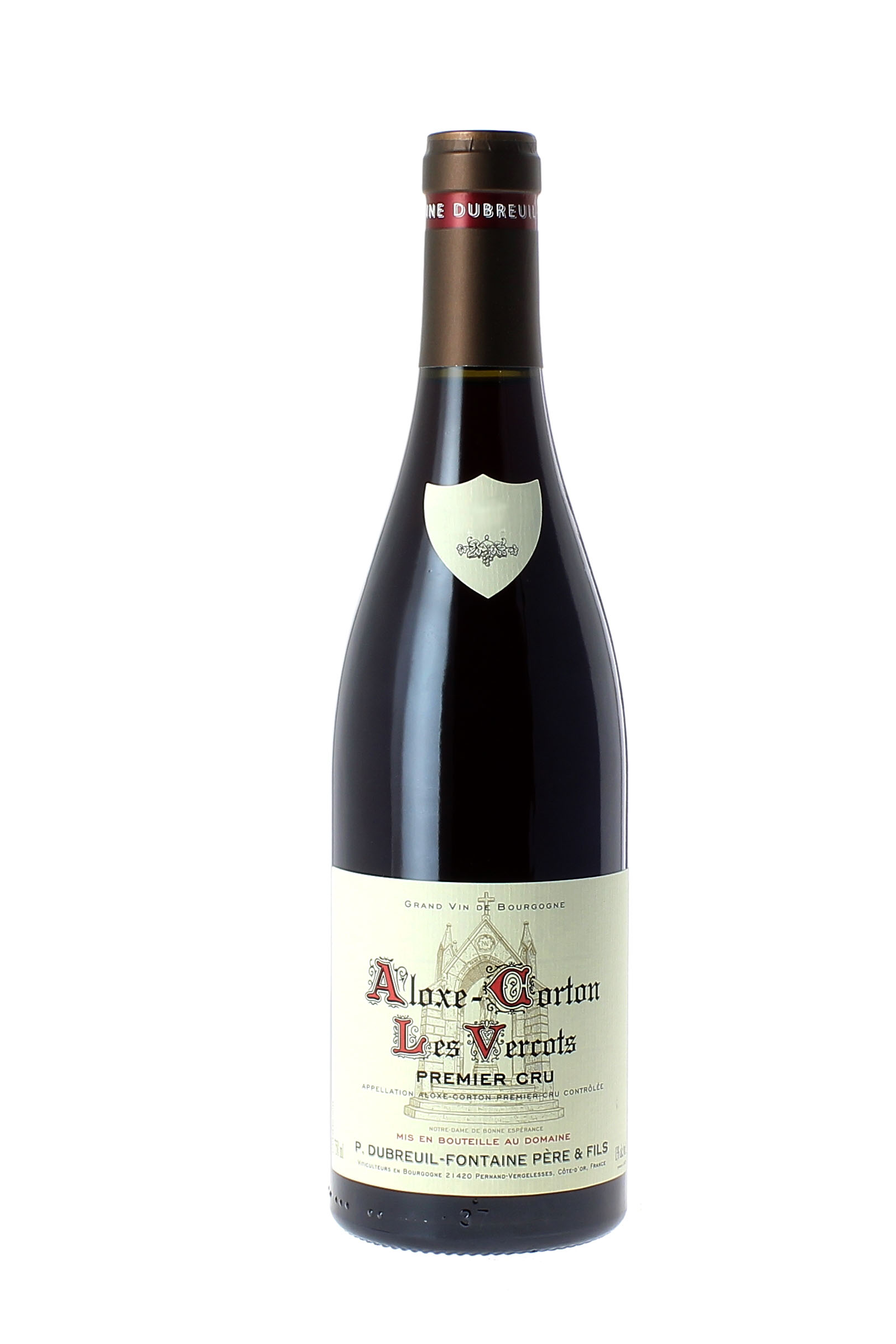 Aloxe corton les vercots 1er cru 2015 Domaine DUBREUIL FONTAINE, Bourgogne rouge