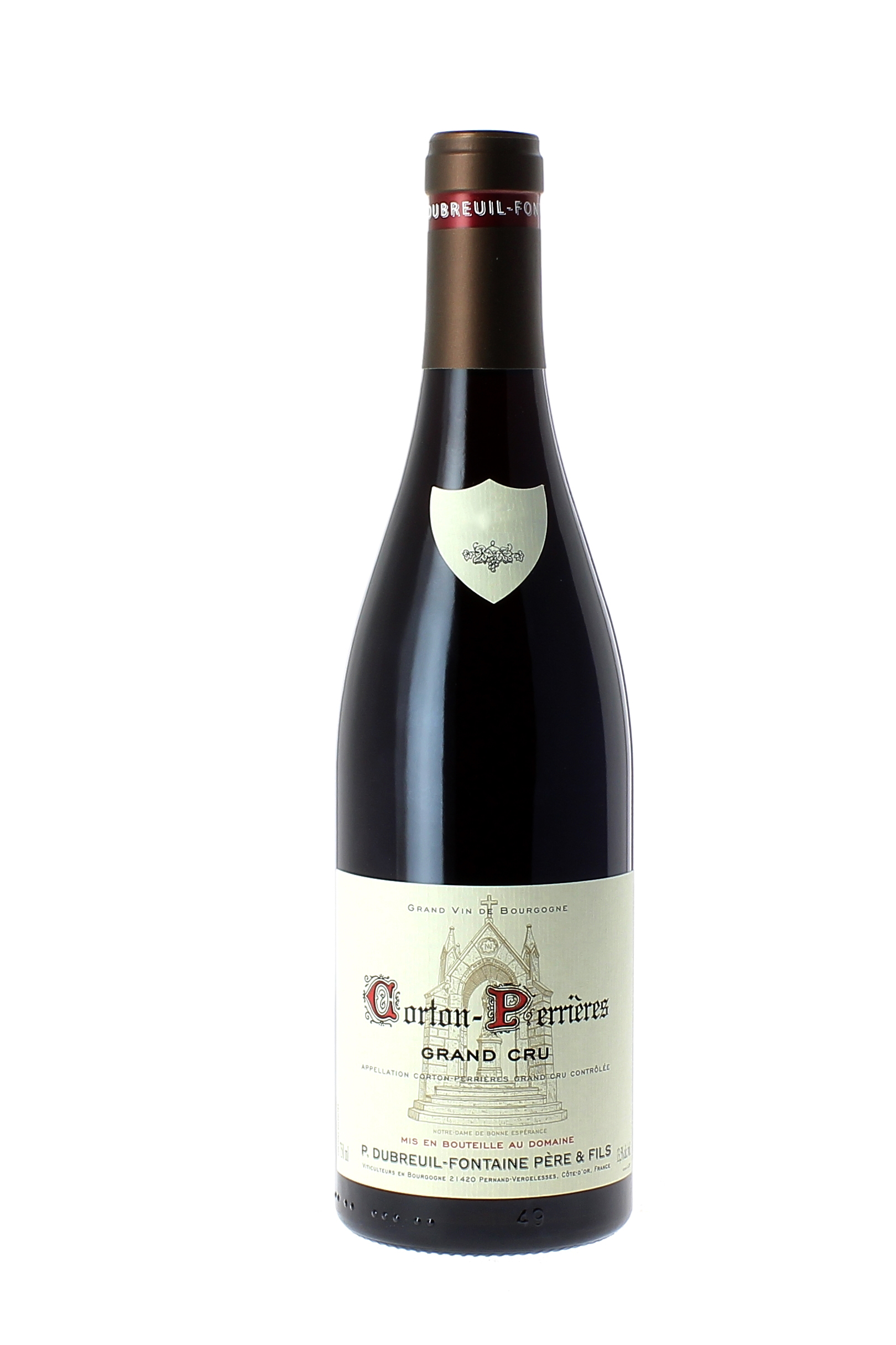 Corton perrires grand cru 2015 Domaine DUBREUIL FONTAINE, Bourgogne rouge