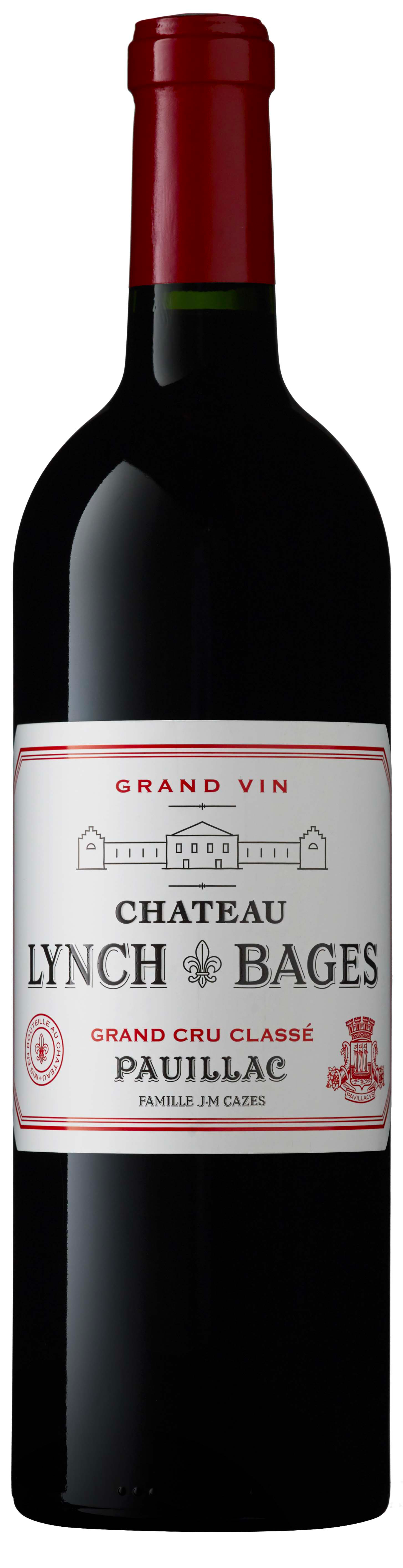 Lynch bages 2015 5 me Grand cru class Pauillac, Bordeaux rouge