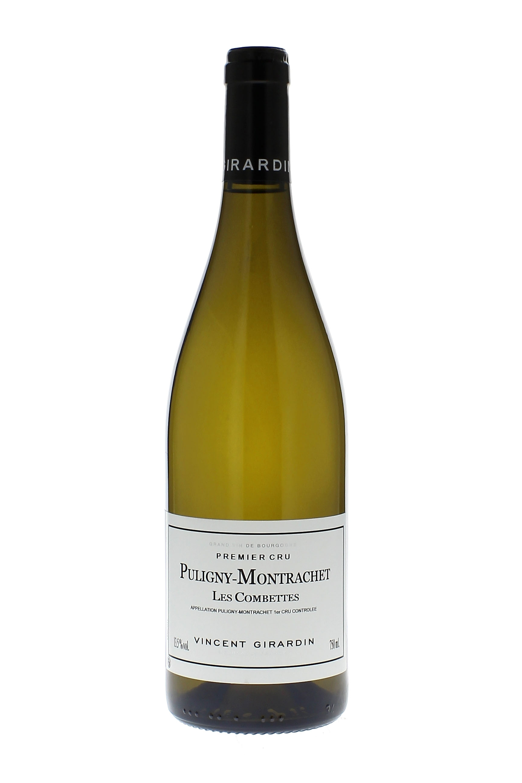Puligny montrachet 1er cru les combettes 2015 Domaine GIRARDIN Vincent, Bourgogne blanc