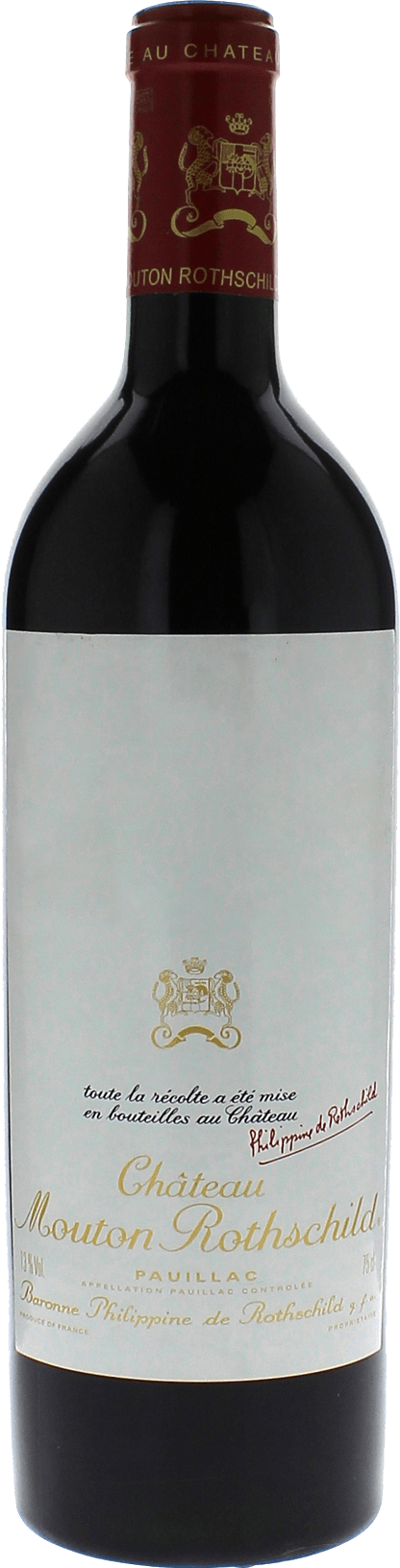 Mouton rothschild 2013 1er Grand cru class Pauillac, Bordeaux rouge