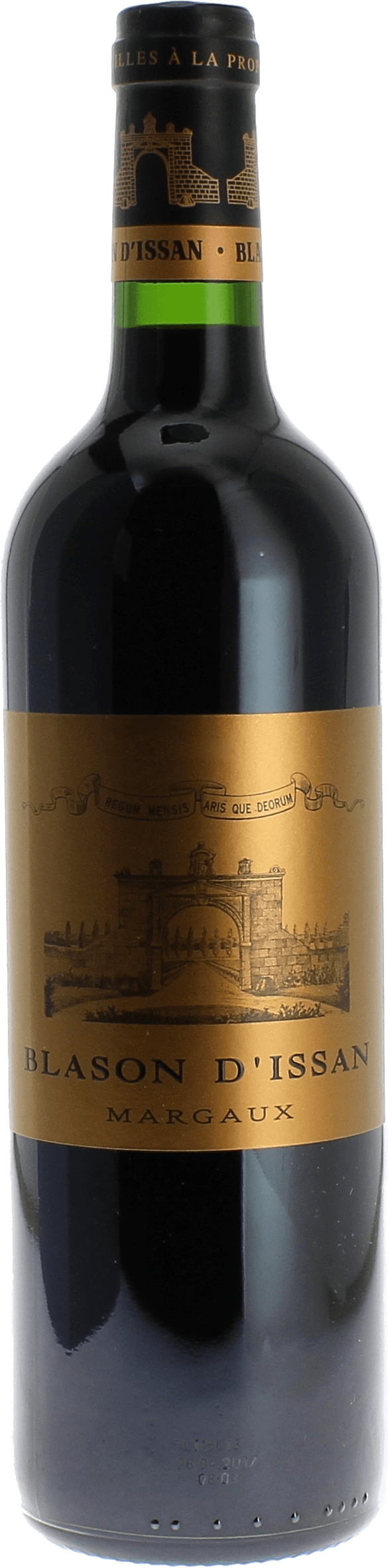 Blason d'issan 2015 2nd vin du Chteau D'Issan Margaux, Bordeaux rouge