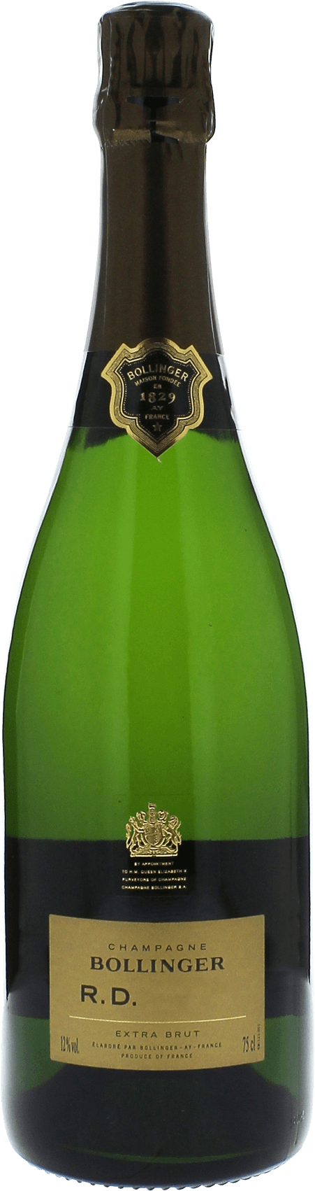 Bollinger r d 1981  Bollinger, Champagne