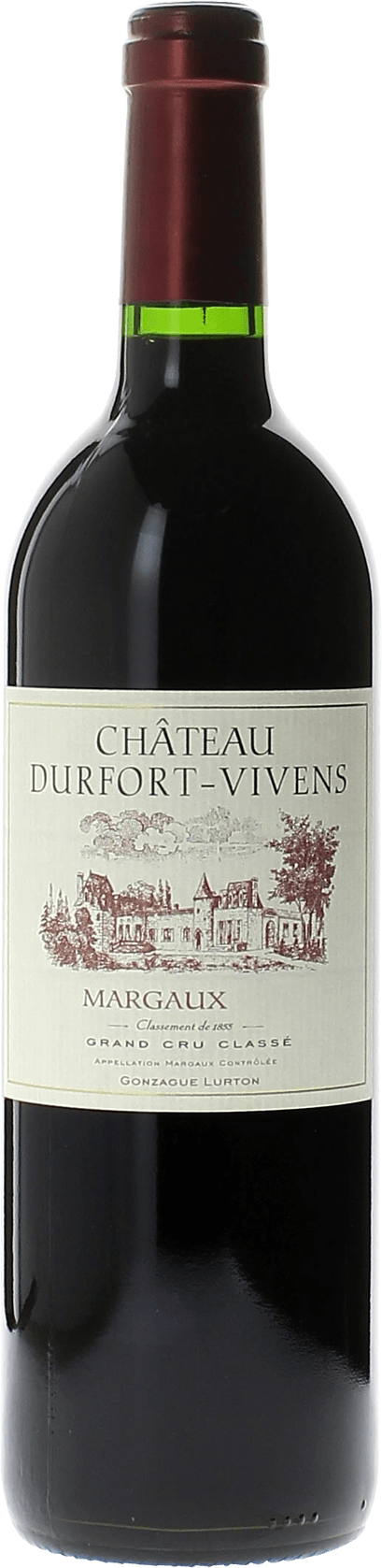Durfort vivens 2000 2me Grand cru class Margaux, Bordeaux rouge