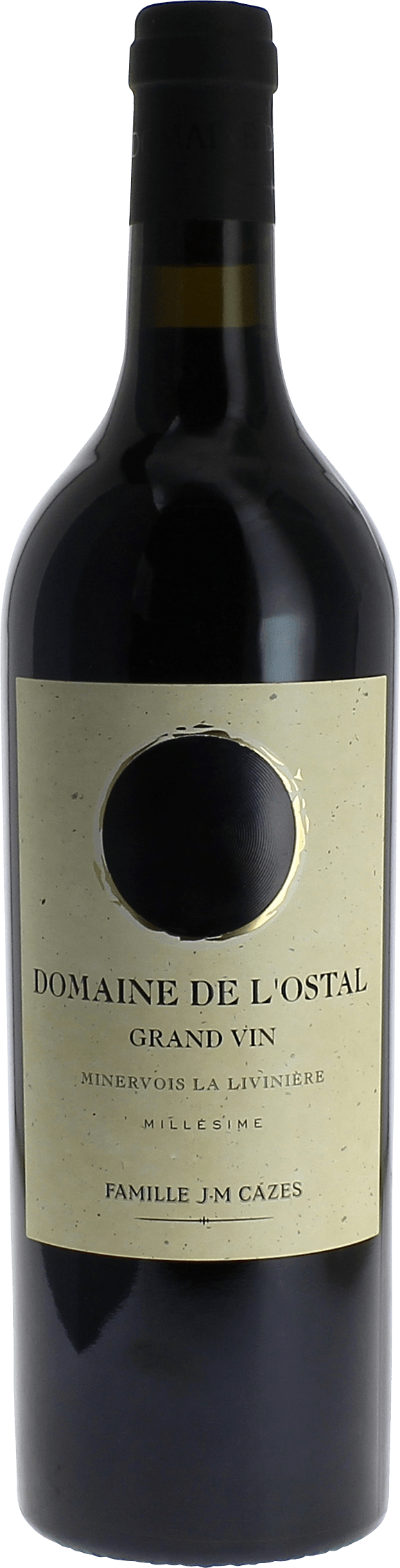 Domaine de l'ostal grand vin la livinire 2015  , Minervois rouge