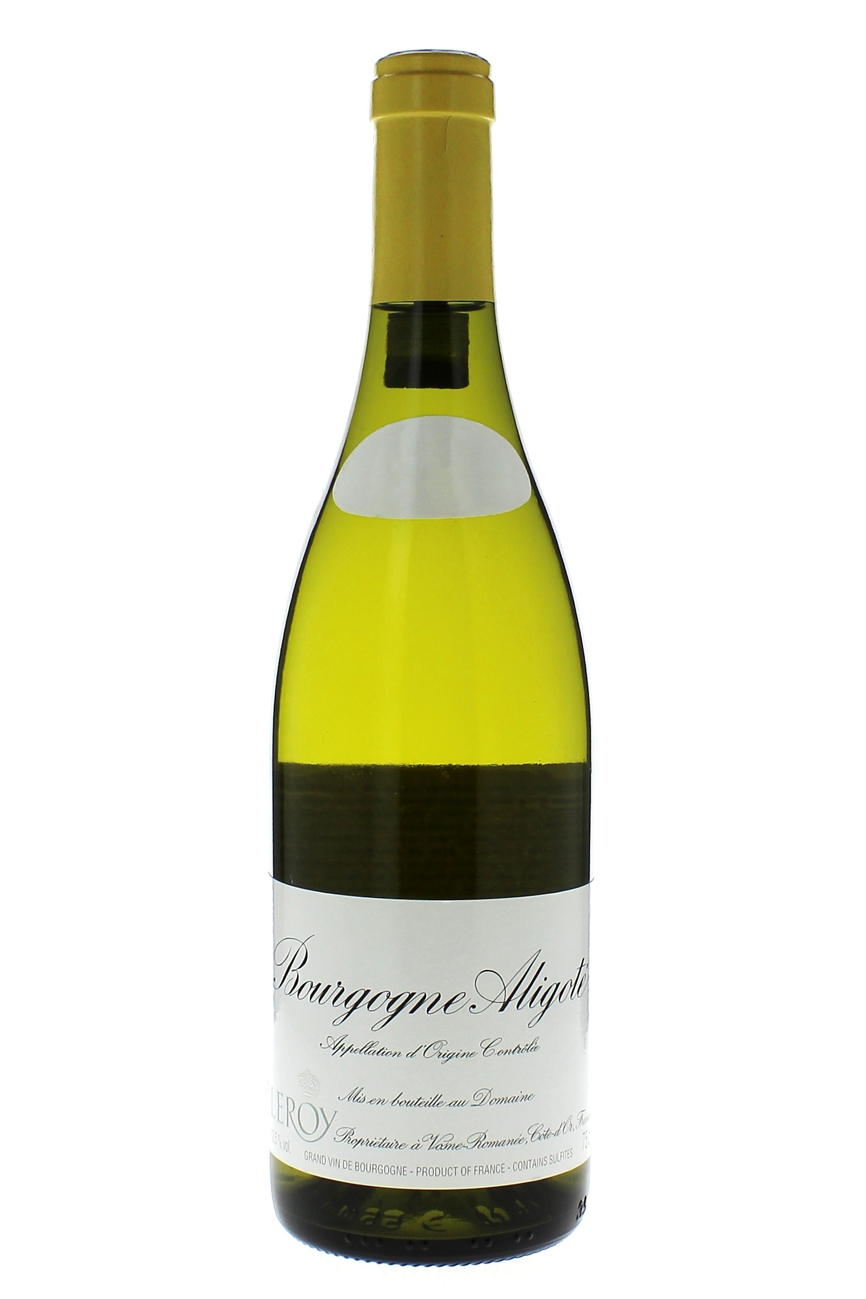 Bourgogne aligot 2014 Domaine LEROY, Bourgogne blanc