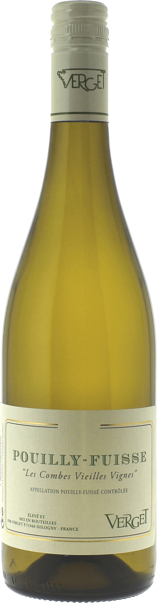 Pouilly fuiss les combes vieilles vignes 2015  VERGET, Bourgogne blanc