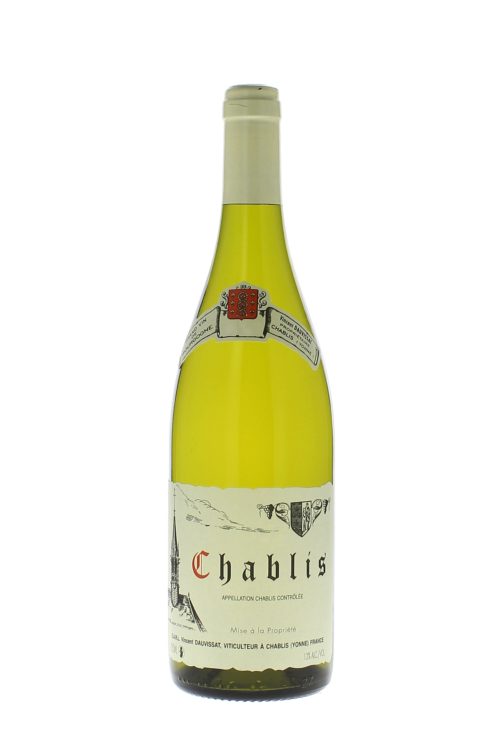Chablis 2016 Domaine DAUVISSAT, Bourgogne blanc