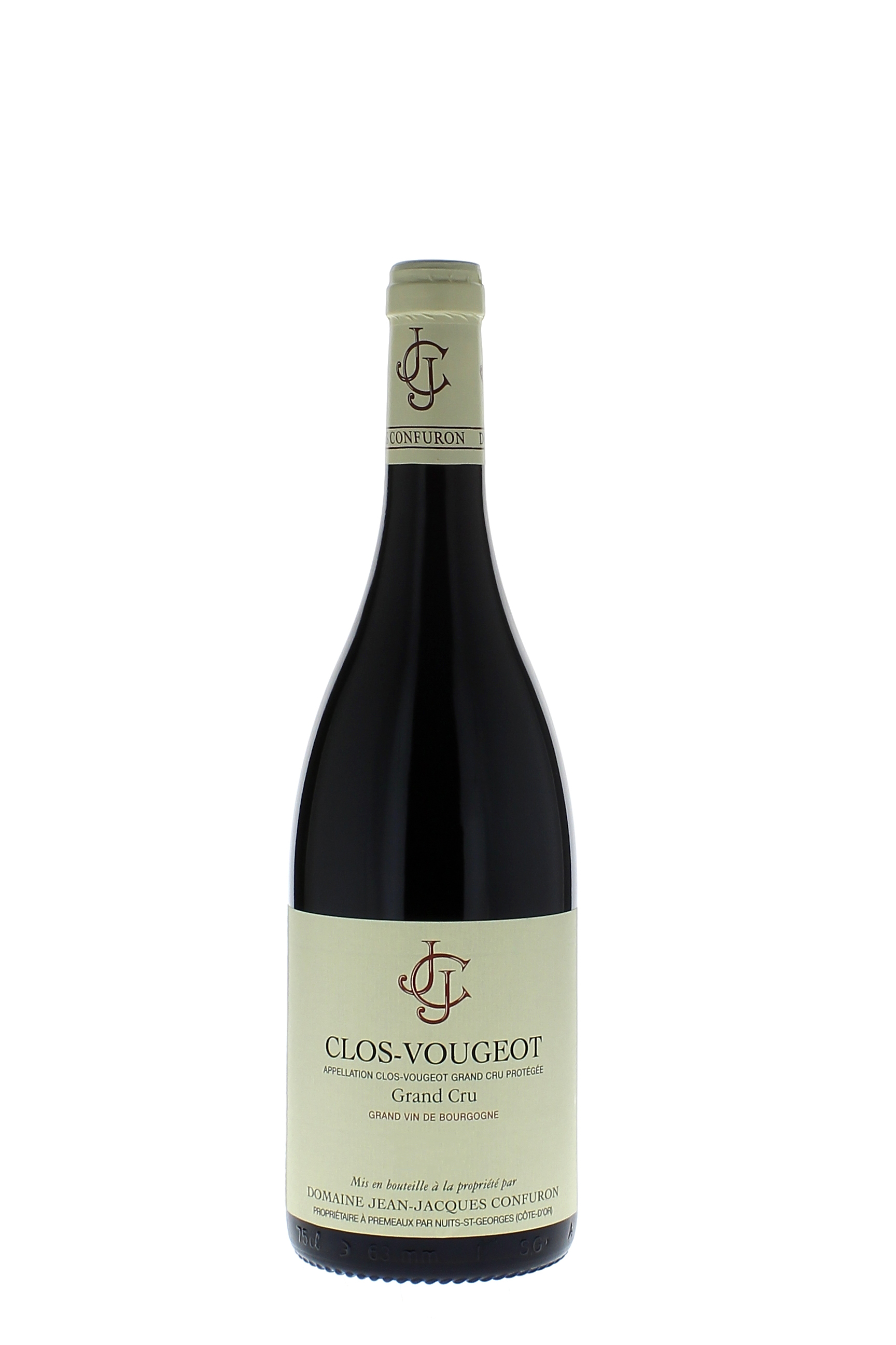 Clos vougeot grand cru 2013 Domaine CONFURON Jean-Jacques, Bourgogne rouge