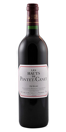 Haut de pontet 2004 2nd vin de Pontet Canet Pauillac, Bordeaux rouge