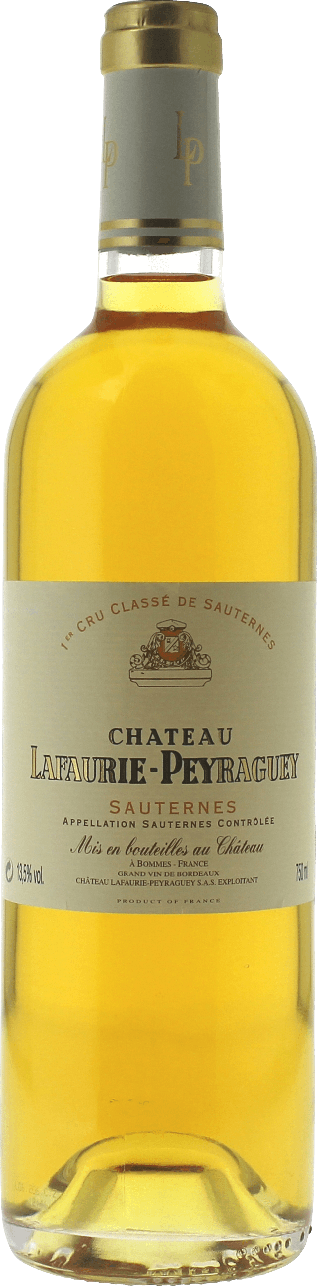 Lafaurie peyraguey 2001  Sauternes, Bordeaux blanc