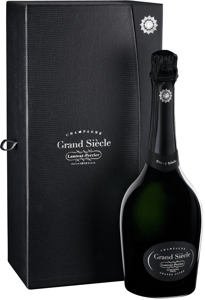 Grand sicle par laurent-perrier en coffret  Laurent Perrier, Champagne