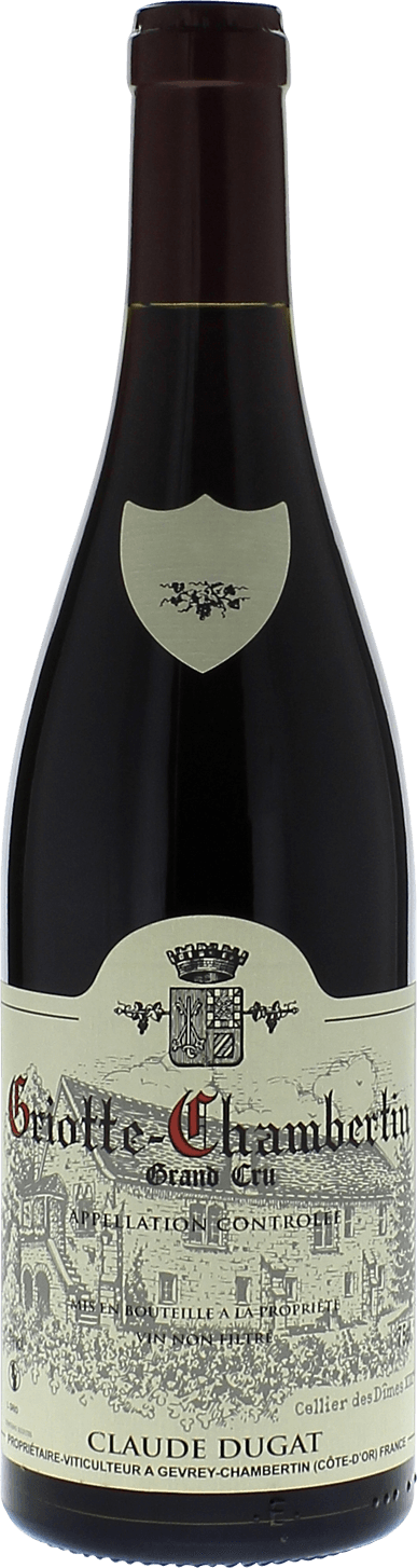 Griotte chambertin grand cru 2016 Domaine DUGAT Claude, Bourgogne rouge
