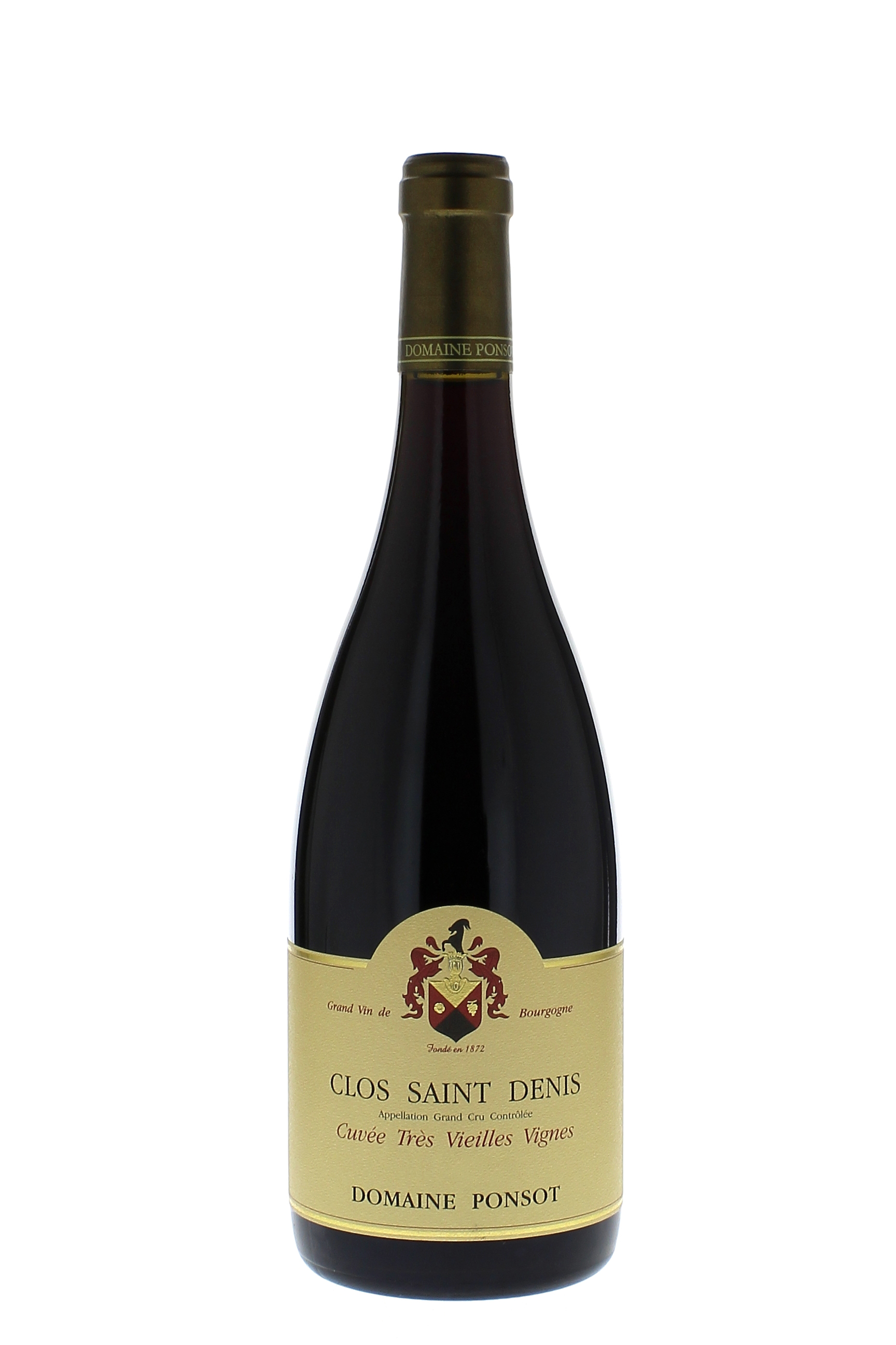 Clos saint denis vieilles vignes grand cru 2013 Domaine PONSOT, Bourgogne rouge