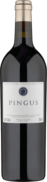 Pingus ribera del duero 2012  Catalogne Priorat, Vin Espagnol