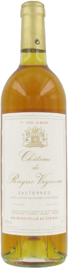 Rayne vigneau 2000 1er cru Sauternes, Bordeaux blanc