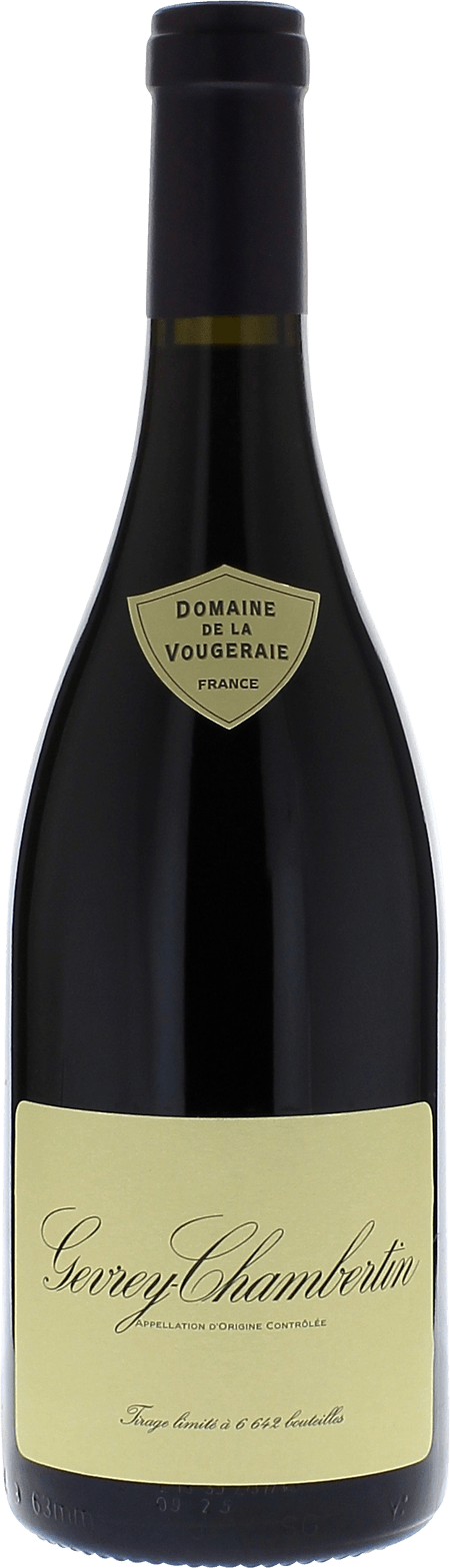 Gevrey chambertin 2017 Domaine VOUGERAIE, Bourgogne rouge