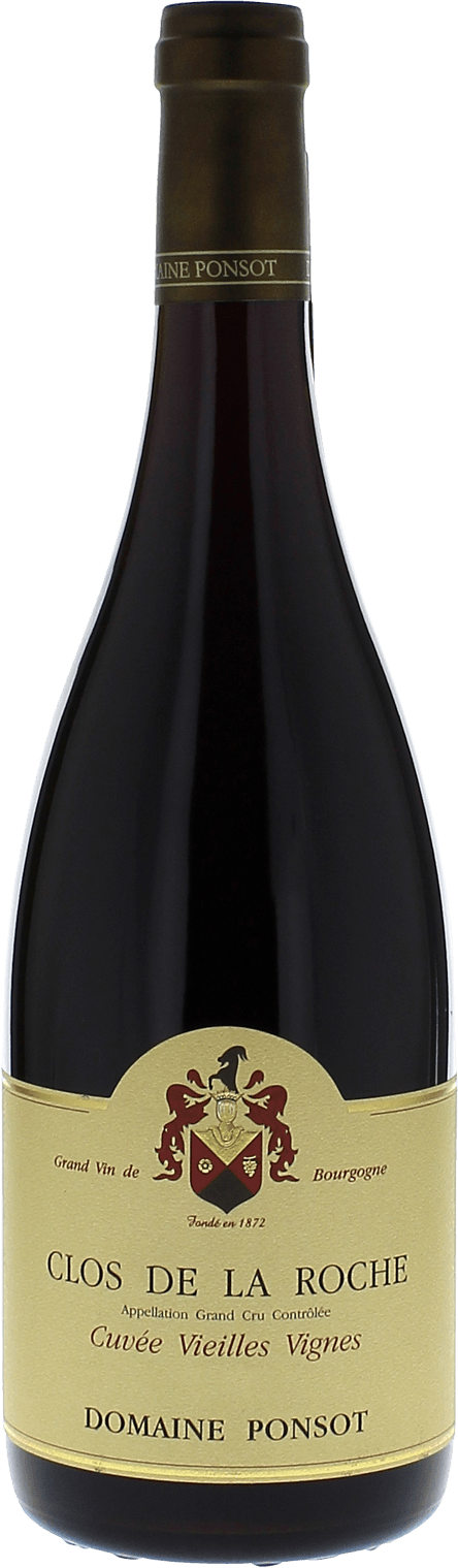 Clos de la roche vieilles vignes  grand cru 2016 Domaine PONSOT, Bourgogne rouge