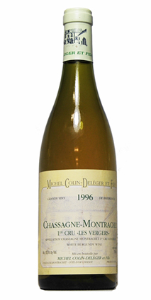 Chassagne montrachet verger 1996 Domaine COLIN-DLGER ET FILS, Bourgogne blanc