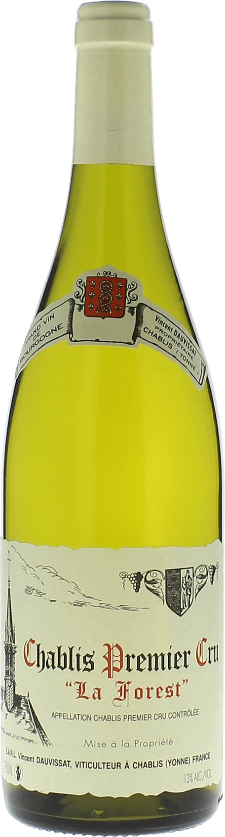 Chablis 1er cru forest 2017 Domaine DAUVISSAT, Bourgogne blanc