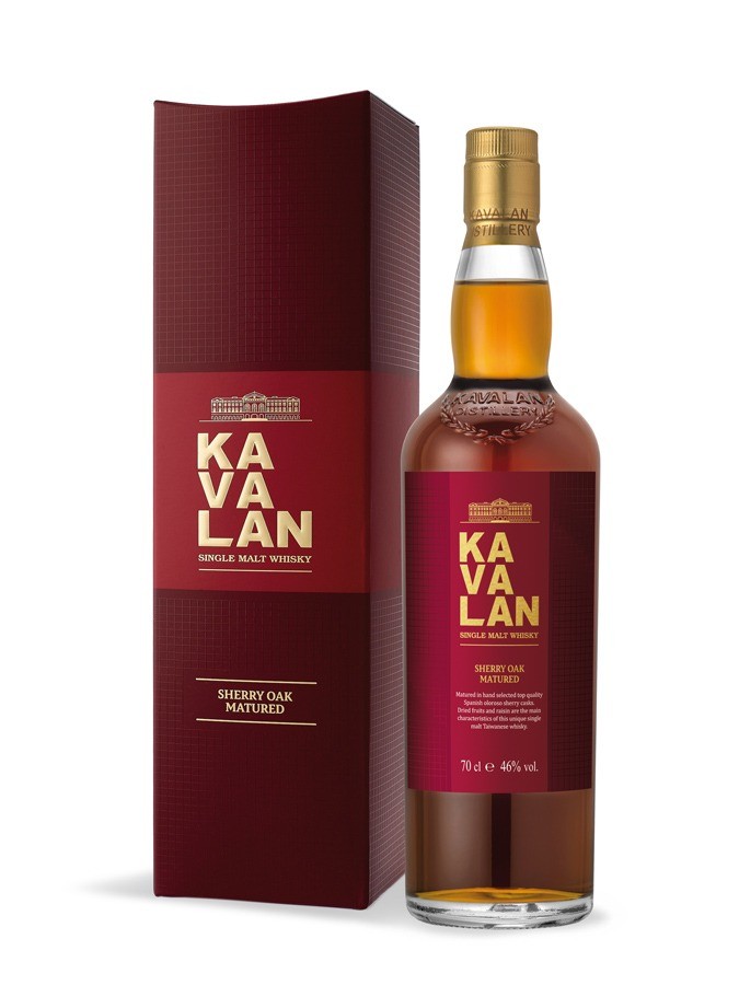 Whisky taiwanais kavalan ex-sherry oak 46  Whisky