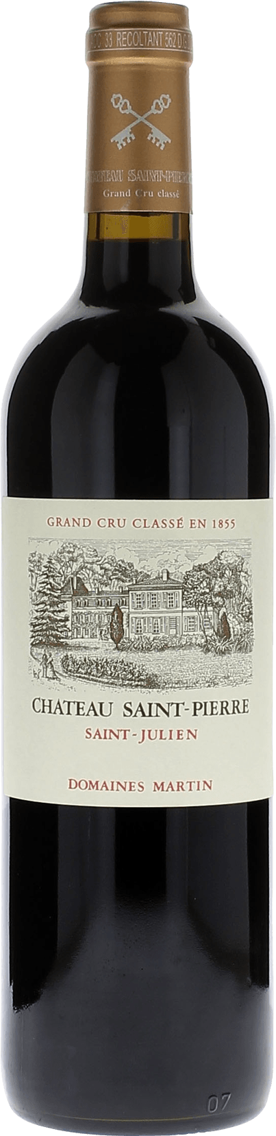 Saint pierre 2016 4me Grand cru class Saint-Julien, Bordeaux rouge