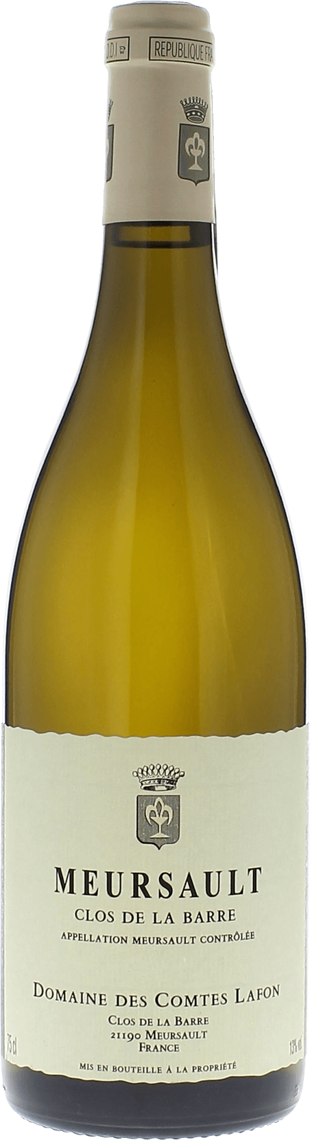Meursault clos de la barre 2016 Domaine Comtes LAFON, Bourgogne blanc