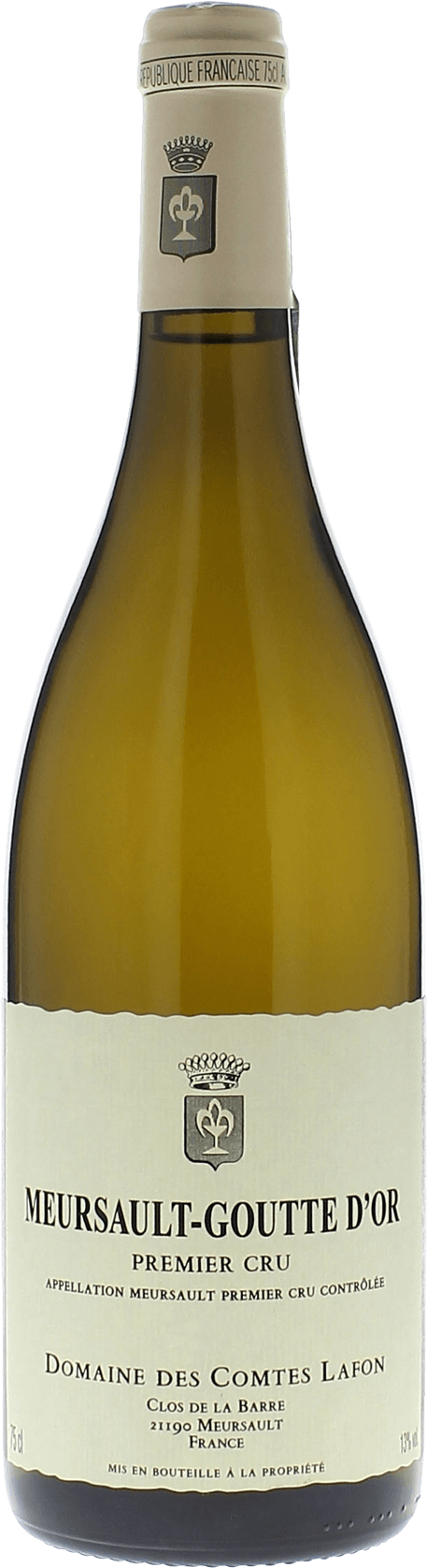 Meursault goutte d'or 1er cru 2016 Domaine Comtes LAFON, Bourgogne blanc
