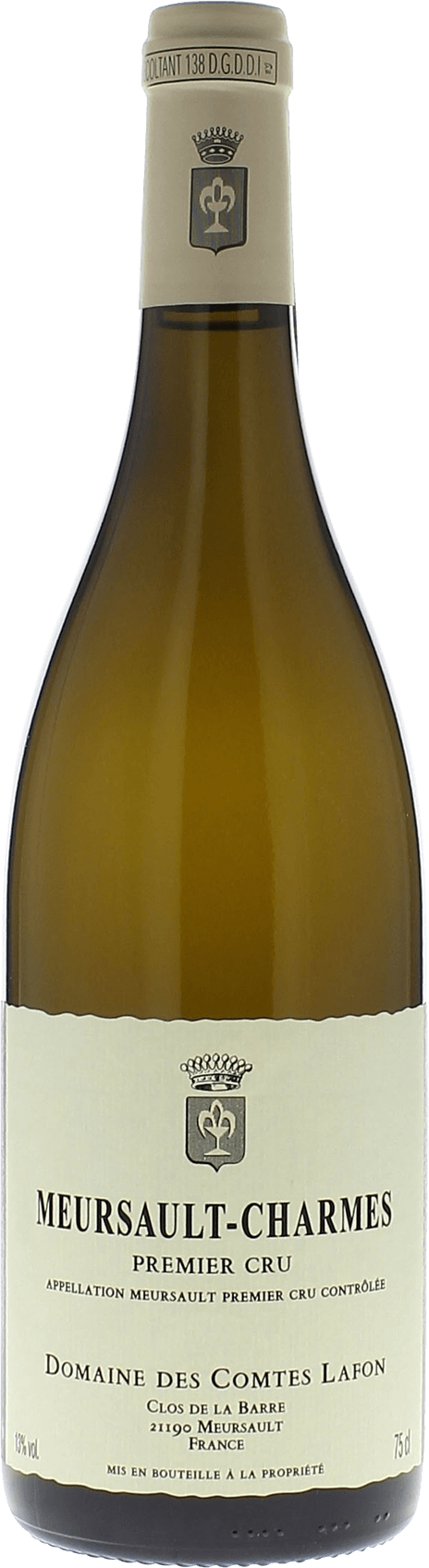 Meursault charmes 1er cru 2016 Domaine Comtes LAFON, Bourgogne blanc