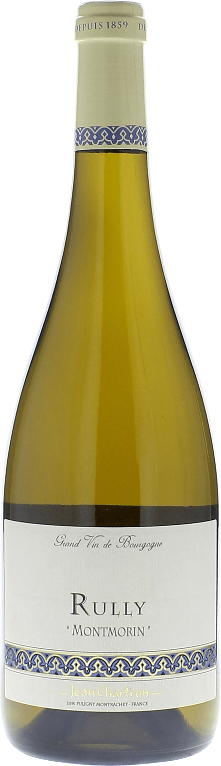 Rully montmorin 2017 Domaine CHARTRON Jean, Bourgogne blanc
