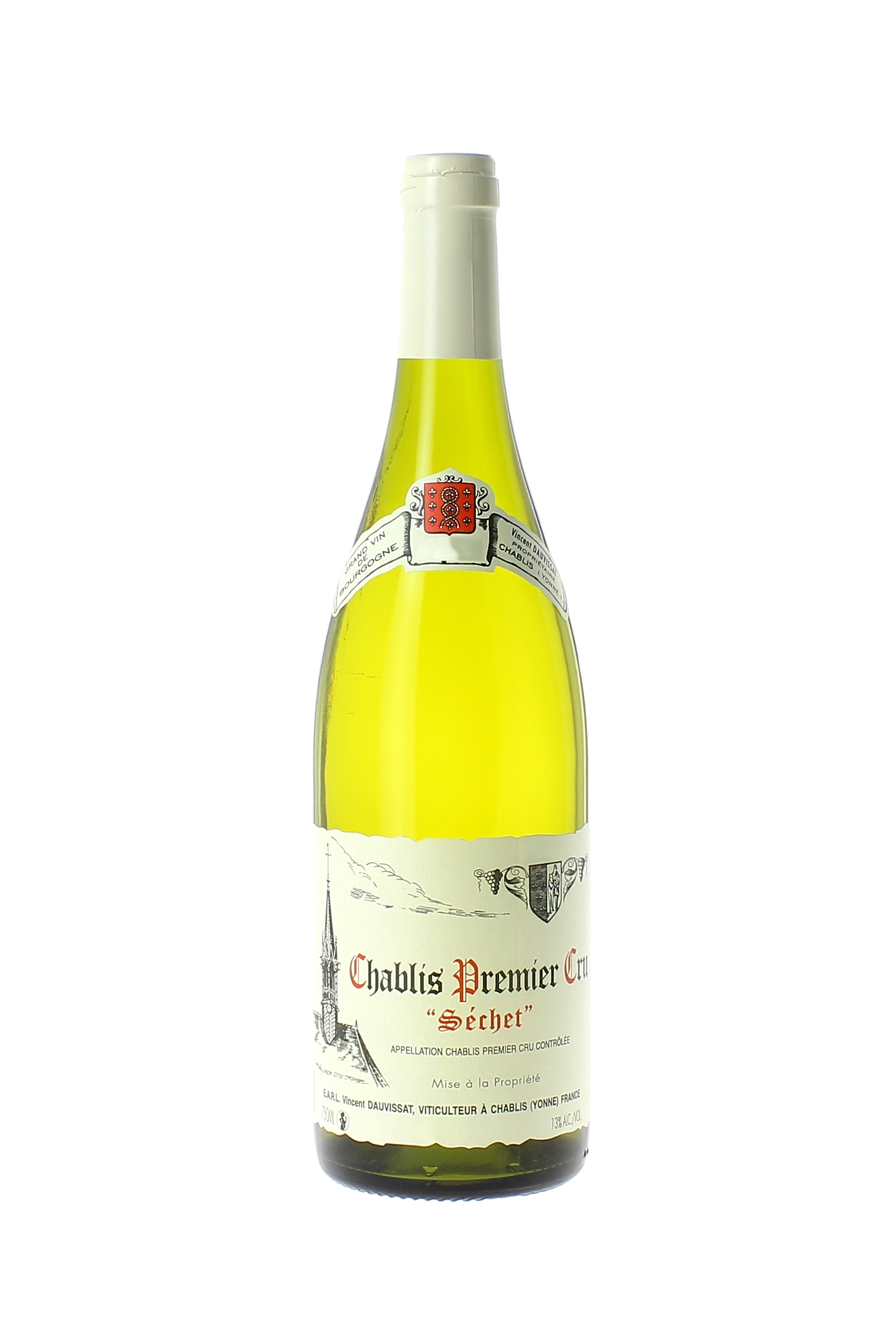 Chablis 1er cru sechet 2012 Domaine DAUVISSAT, Bourgogne blanc