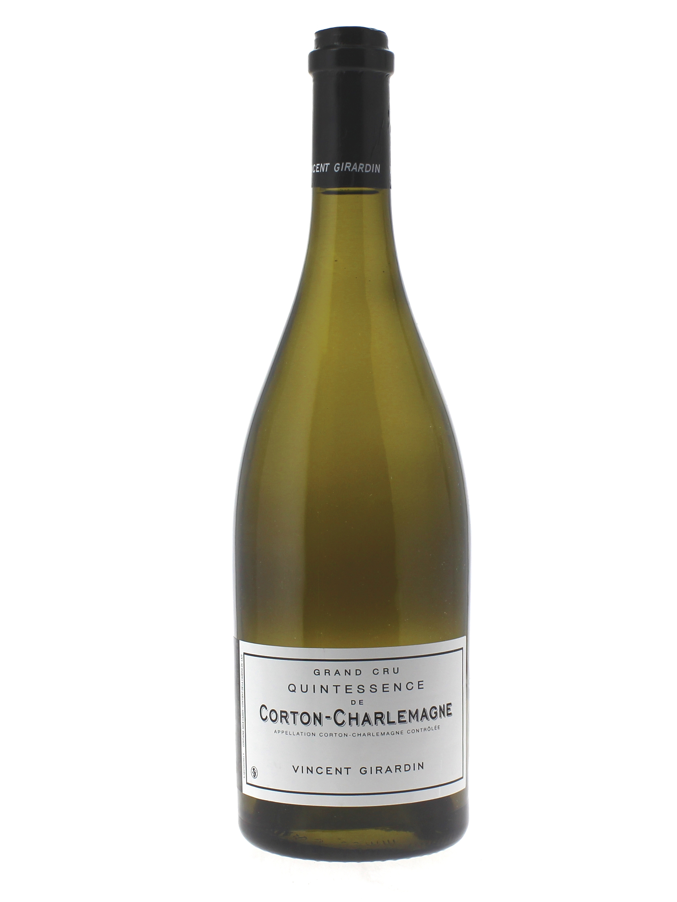Corton charlemagne grand cru quintessence 2017 Domaine GIRARDIN Vincent, Bourgogne blanc