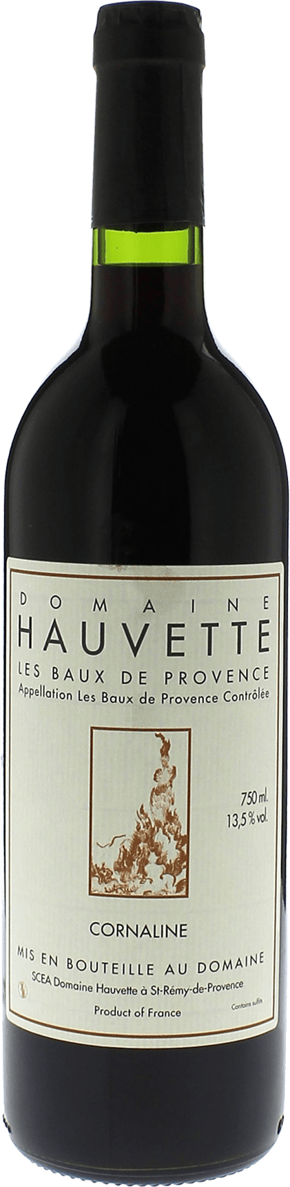 Domaine hauvette cornaline 2013  AOC Baux de Provence, Slection provence rouge