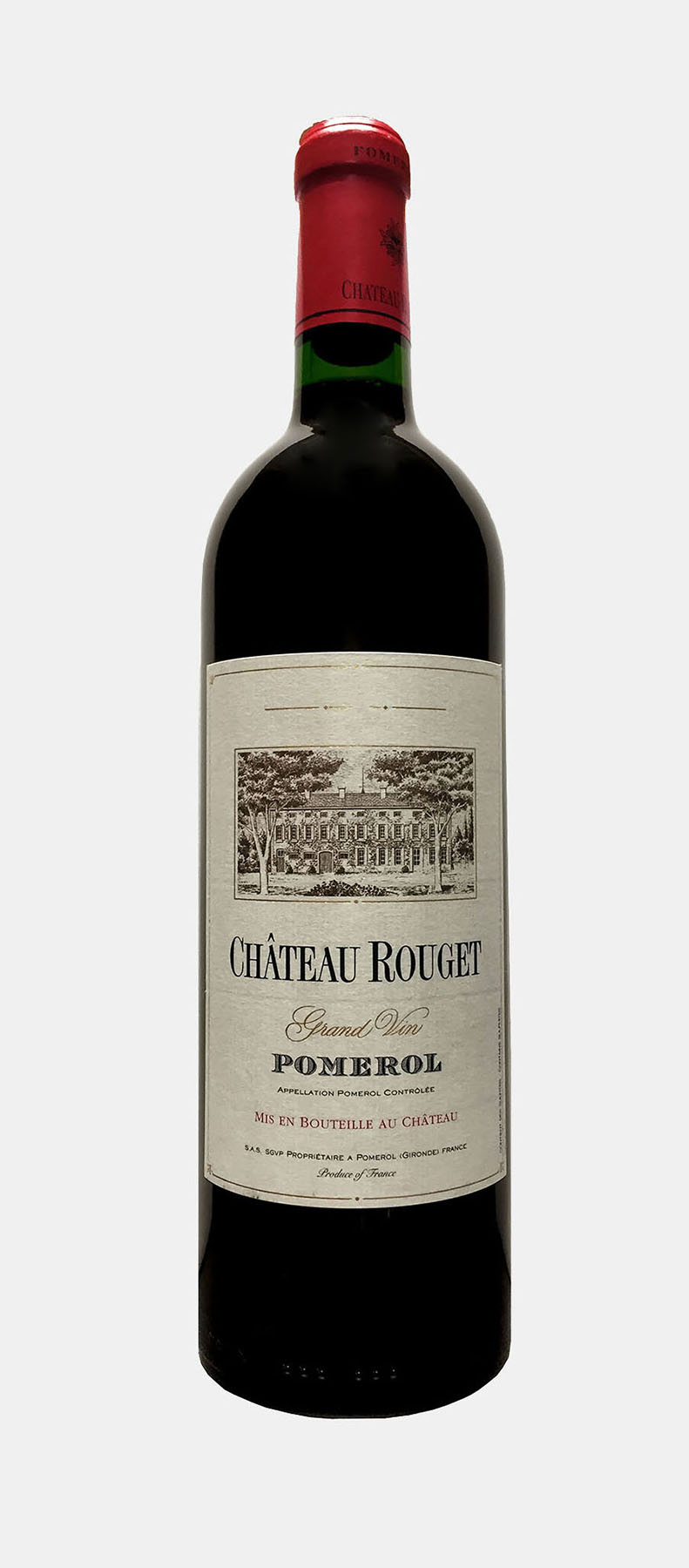 Rouget 1998  Pomerol, Bordeaux rouge