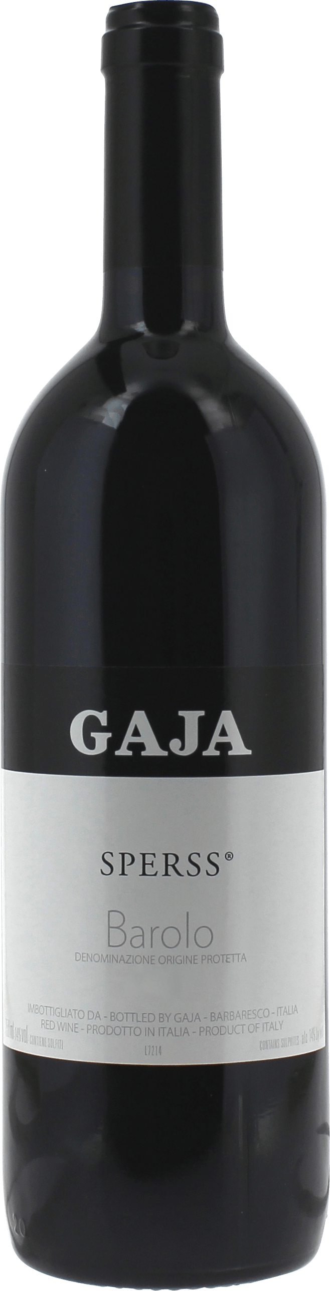 Gaja - sperss nebbiolo - barolo 2014  , Vin italien