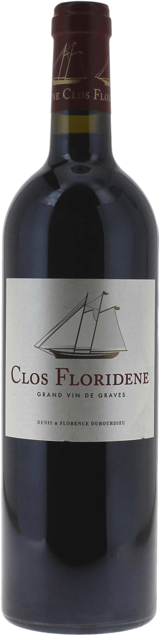Clos floridne rouge 2015  Graves, Bordeaux rouge