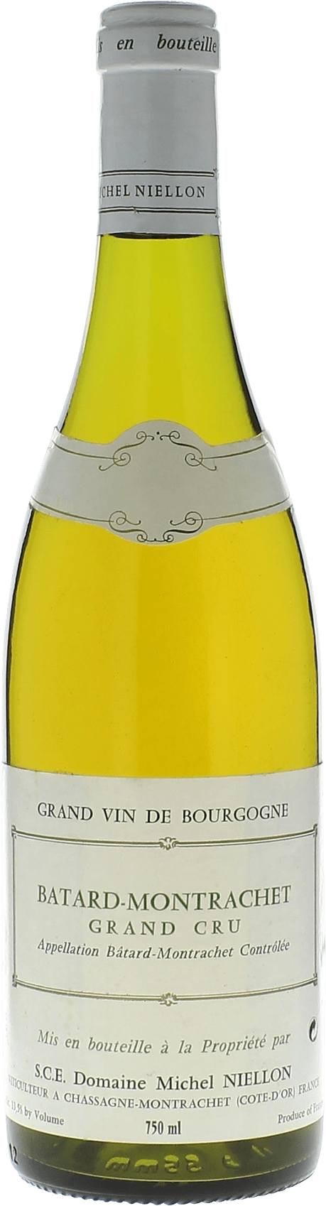 Batard montrachet grand cru 2007 Domaine NIELLON Michel, Bourgogne blanc