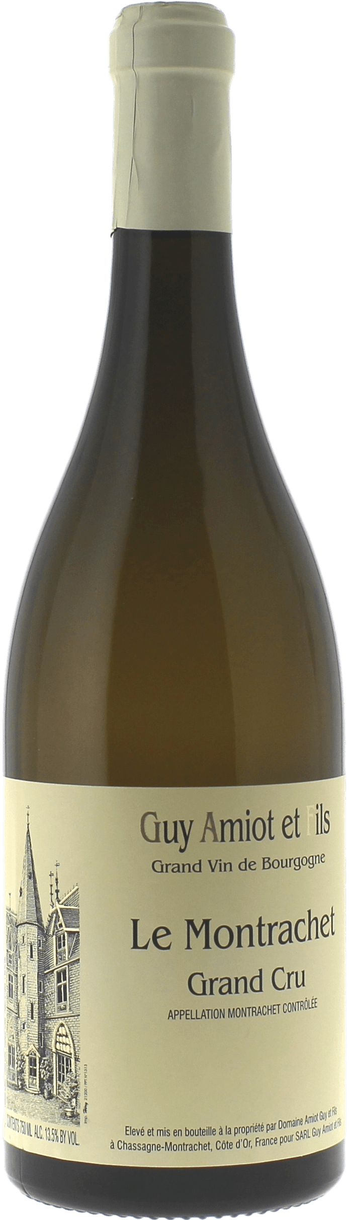 Montrachet grand cru 2015 Domaine AMIOT, Bourgogne blanc