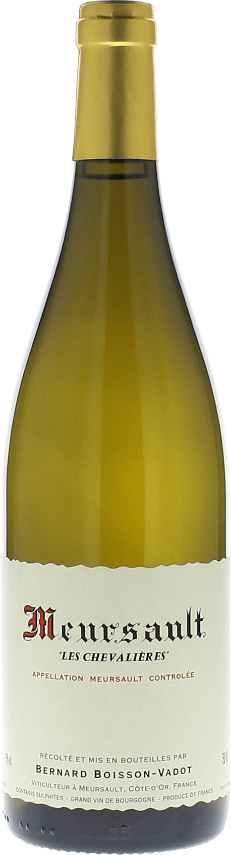 Meursault chevalires 2016  BOISSON VADOT Bernard, Bourgogne blanc