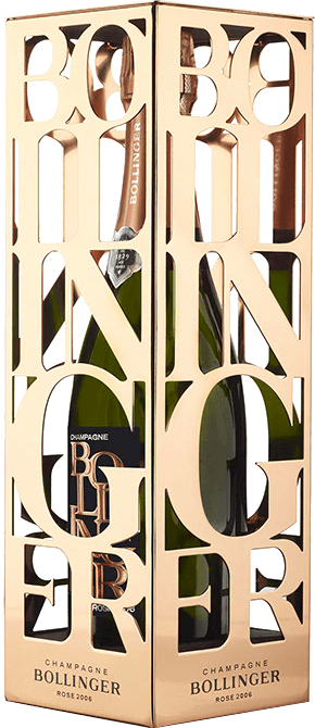 Bollinger ros en coffret design limited edition 2006  Bollinger, Champagne