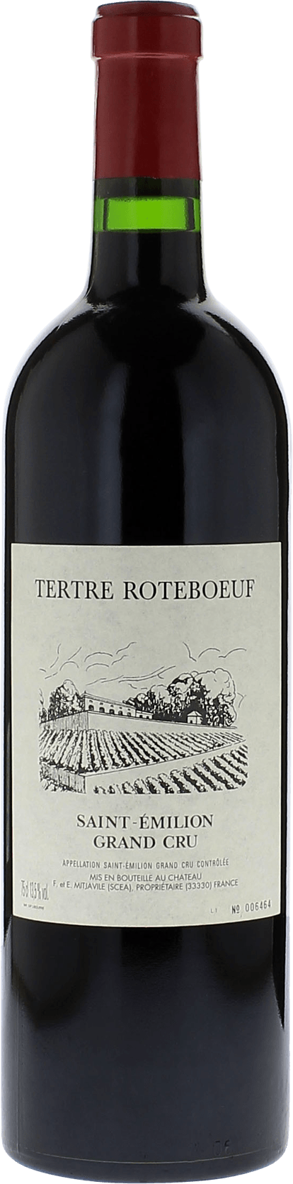 Tertre roteboeuf 2017 Grand cru Saint-Emilion, Bordeaux rouge