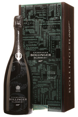 Bollinger james bond 007 en coffret 2011  Bollinger, Champagne