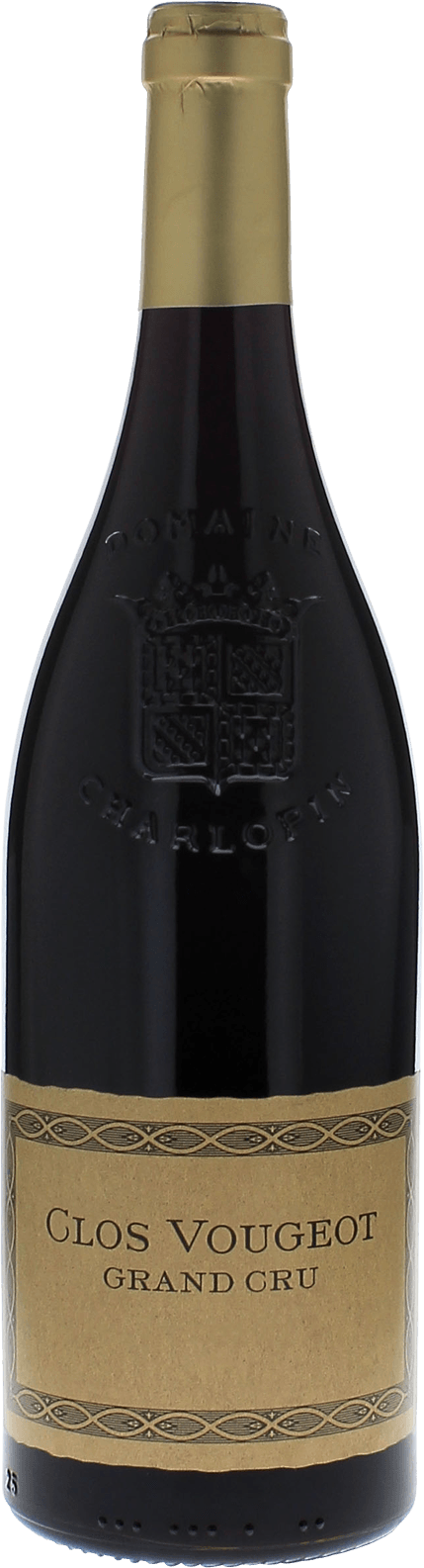 Clos vougeot grand cru 2014 Domaine CHARLOPIN, Bourgogne rouge