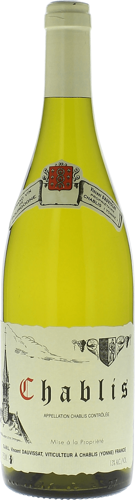 Chablis 2010 Domaine DAUVISSAT, Bourgogne blanc