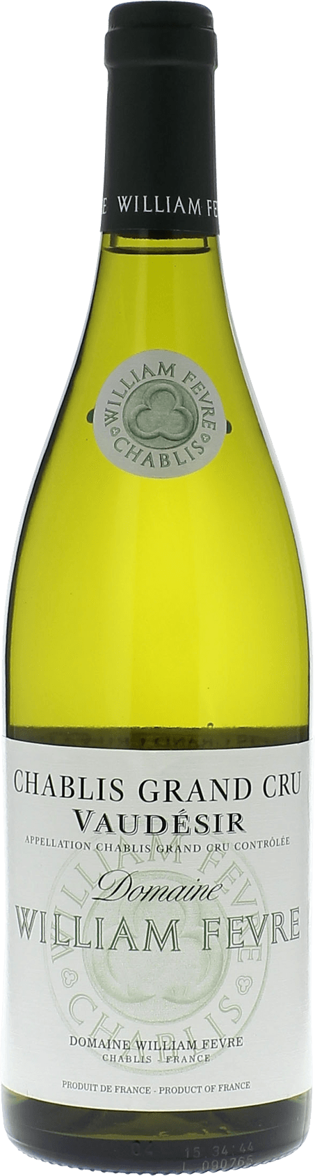 Chablis grand cru vaudsir 2018 Domaine FEVRE William, Bourgogne blanc
