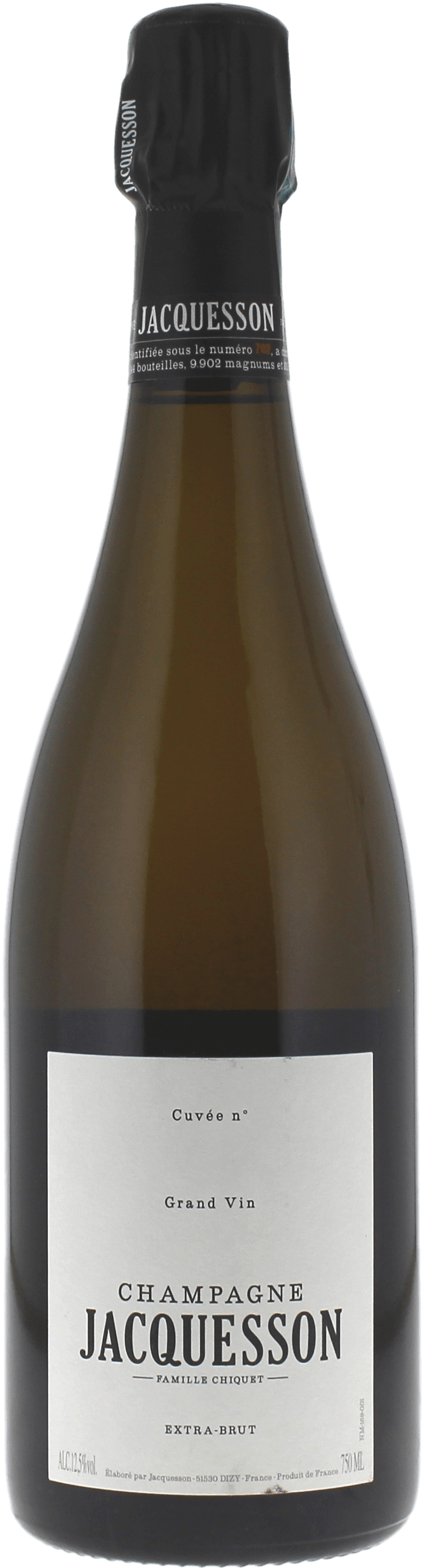 Jacquesson cuve 738 degorgement tardif  Jacquesson, Champagne