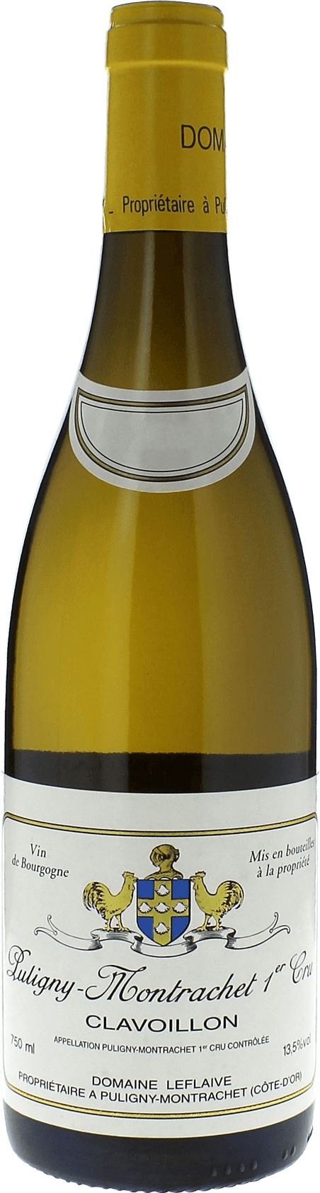 Puligny montrachet 1er cru  clavoillon 2015 Domaine LEFLAIVE, Bourgogne blanc