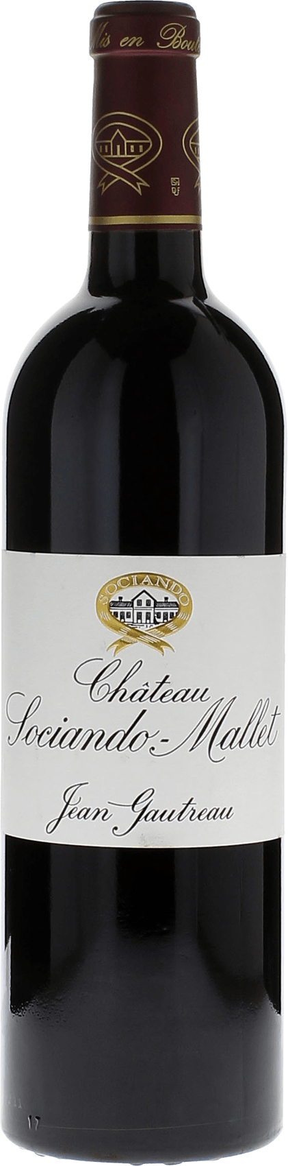 Sociando mallet 1991  Haut-M�doc, Bordeaux rouge