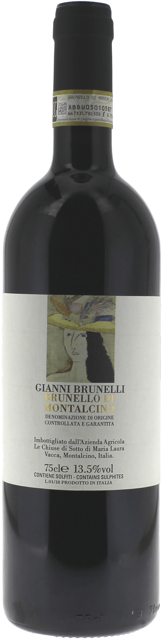Gianni brunelli -rosso di montalcino 2018  , Vin italien